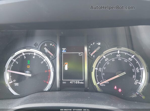 JTERU5JR7M5851710 2021 TOYOTA 4RUNNER White Widok tylnych siedzeń