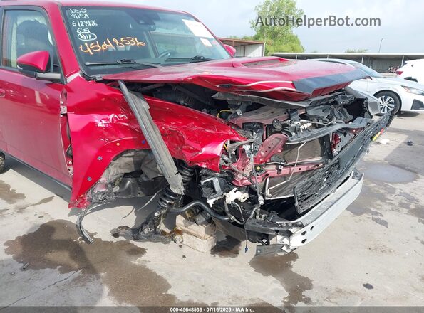 JTERU5JR8N6021698 2022 TOYOTA 4RUNNER Red Вид спереду