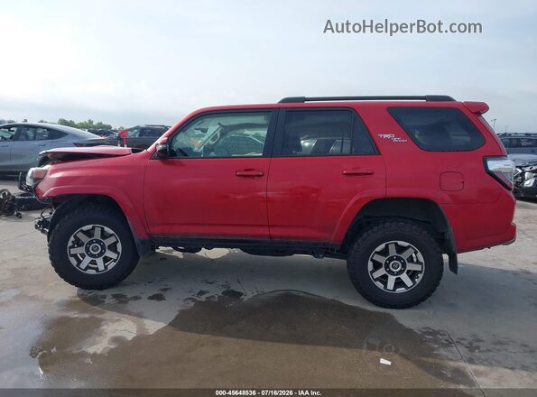 JTERU5JR8N6021698 2022 TOYOTA 4RUNNER Red 