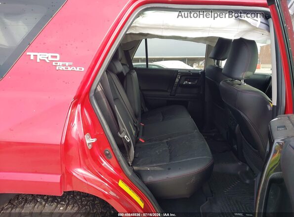 JTERU5JR8N6021698 2022 TOYOTA 4RUNNER Red Вид наклейки з VIN-кодом