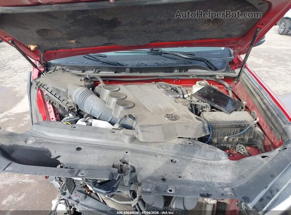 JTERU5JR8N6021698 2022 TOYOTA 4RUNNER Red Вид ззаду