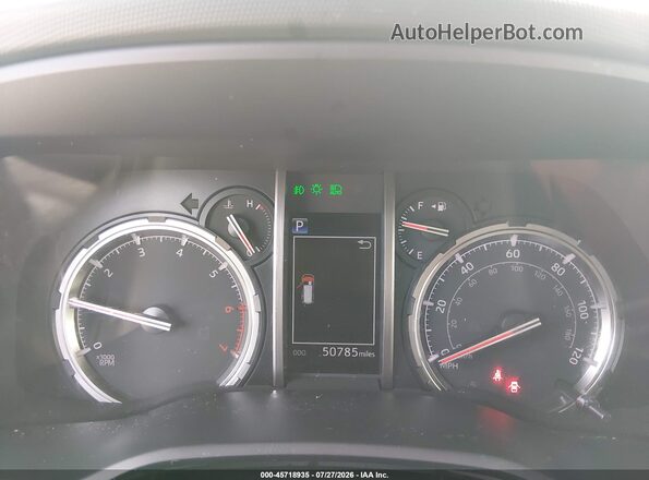 JTERU5JR8P6205168 2023 TOYOTA 4RUNNER Gray უკანა სავარძლების ხედი