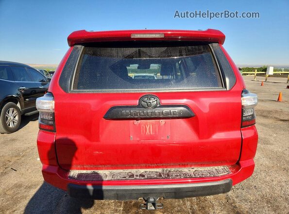 JTERU5JR8R6274347 2024 TOYOTA 4RUNNER Red Вид ззаду