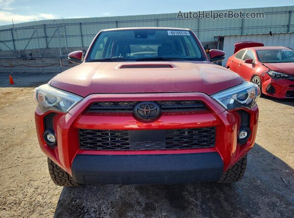 JTERU5JR8R6274347 2024 TOYOTA 4RUNNER Red Вид спереду