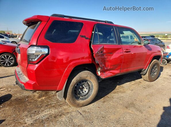 JTERU5JR8R6274347 2024 TOYOTA 4RUNNER Red Задня права чверть