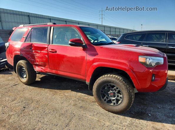 JTERU5JR8R6274347 2024 TOYOTA 4RUNNER Red Передня права чверть