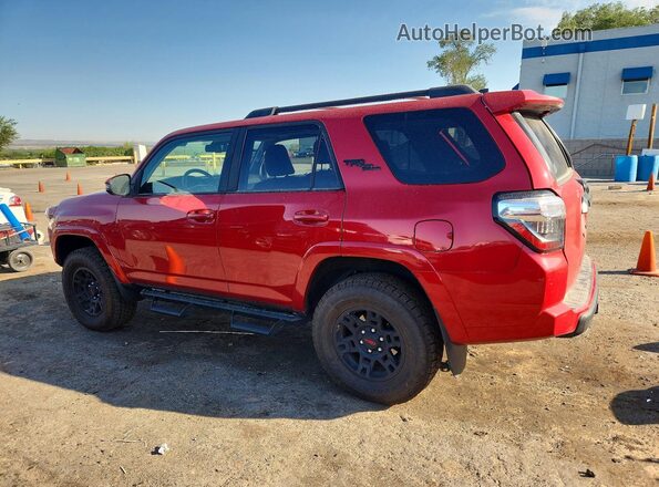 JTERU5JR8R6274347 2024 TOYOTA 4RUNNER Red Задня ліва чверть