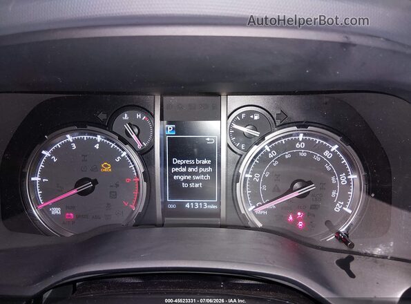 JTERU5JR9P6101367 2023 TOYOTA 4RUNNER Silver Widok tylnych siedzeń