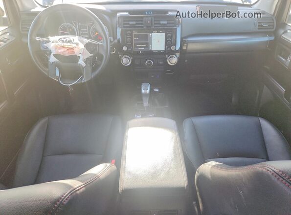 JTERU5JR9P6127581 2023 TOYOTA 4RUNNER Black Widok deski rozdzielczej