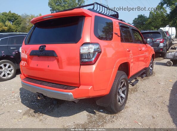 JTERU5JR9R6253538 2024 TOYOTA 4RUNNER Orange Задня права чверть