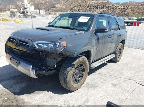 JTERU5JR9R6264720 2024 TOYOTA 4RUNNER Gray Передня ліва чверть