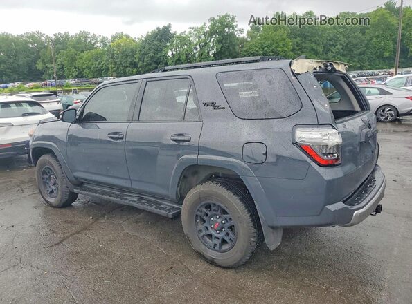 JTERU5JR9R6306335 2024 TOYOTA 4RUNNER Gray Rear left