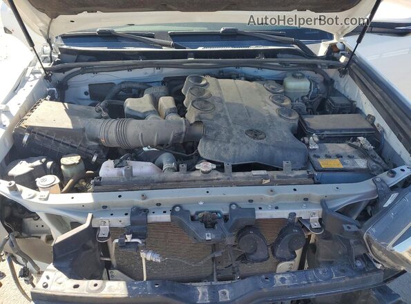 JTERU5JRXM5896754 2021 TOYOTA 4RUNNER White ძრავის განყოფილების ხედი