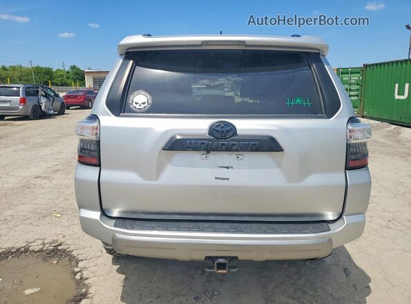 JTERU5JRXM5952840 2021 TOYOTA 4RUNNER Silver Rear view