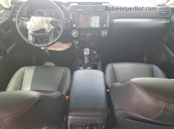 JTERU5JRXM5952840 2021 TOYOTA 4RUNNER Silver Dashboard view