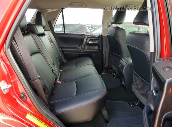 JTERU5JRXP6149508 2023 TOYOTA 4RUNNER Красный Вид задней части салона