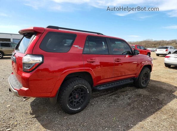 JTERU5JRXP6198529 2023 TOYOTA 4RUNNER Бордовый Задняя правая четверть