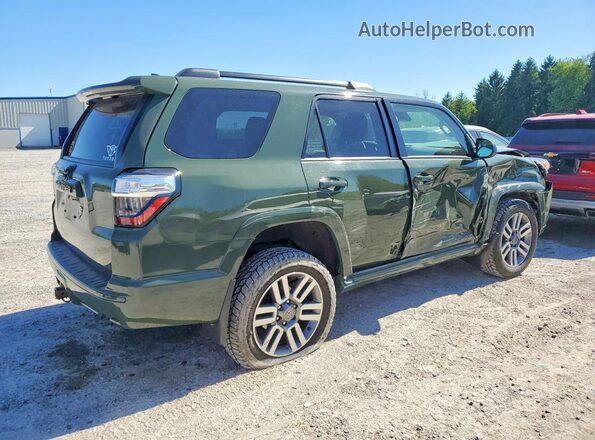 JTESU5JR2N5975578 2022 TOYOTA 4RUNNER Green Trasero derecho