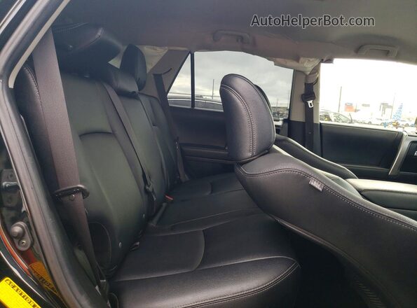 JTESU5JR4N5976392 2022 TOYOTA 4RUNNER Black Vista de los asientos traseros