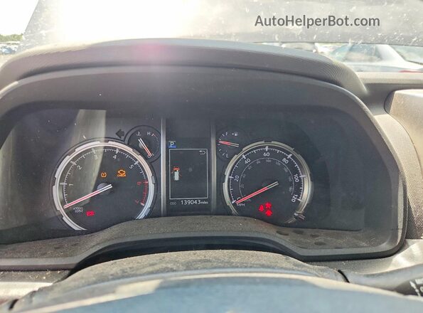 JTESU5JR5N5983514 2022 TOYOTA 4RUNNER Черный Вид щитка приборов