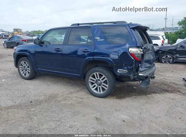 JTESU5JR9N6064609 2022 TOYOTA 4RUNNER Blue Trasero izquierdo