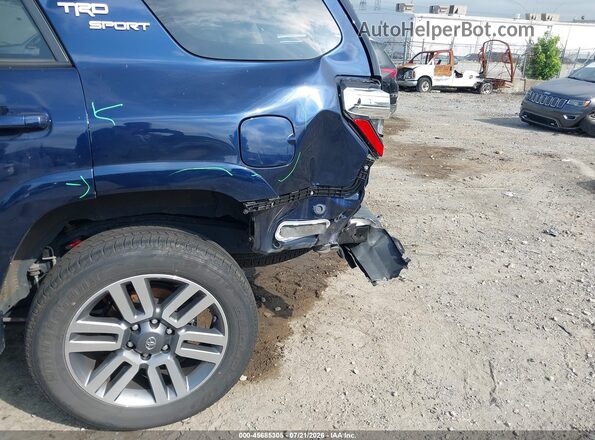 JTESU5JR9N6064609 2022 TOYOTA 4RUNNER Blue Vista frontal