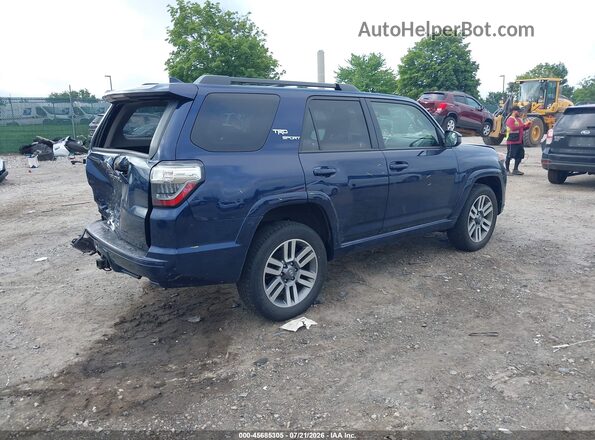 JTESU5JR9N6064609 2022 TOYOTA 4RUNNER Blue Trasero derecho