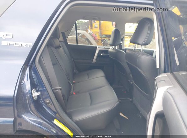 JTESU5JR9N6064609 2022 TOYOTA 4RUNNER Blue Vista de la etiqueta del VIN