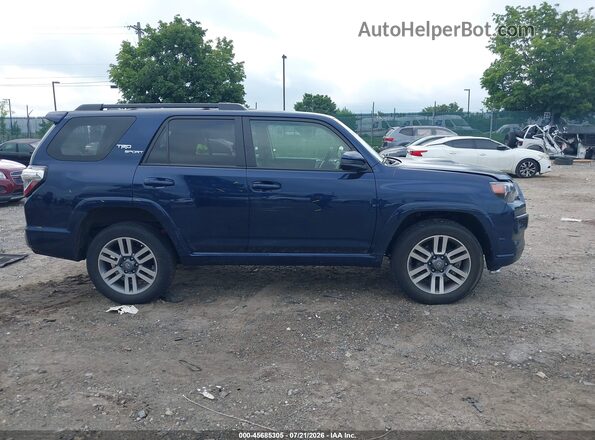 JTESU5JR9N6064609 2022 TOYOTA 4RUNNER Blue Vista interior trasera