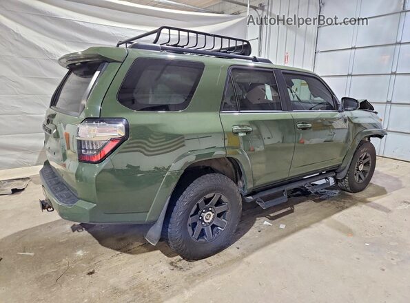 JTETU5JR4N6031067 2022 TOYOTA 4RUNNER Green Trasero derecho