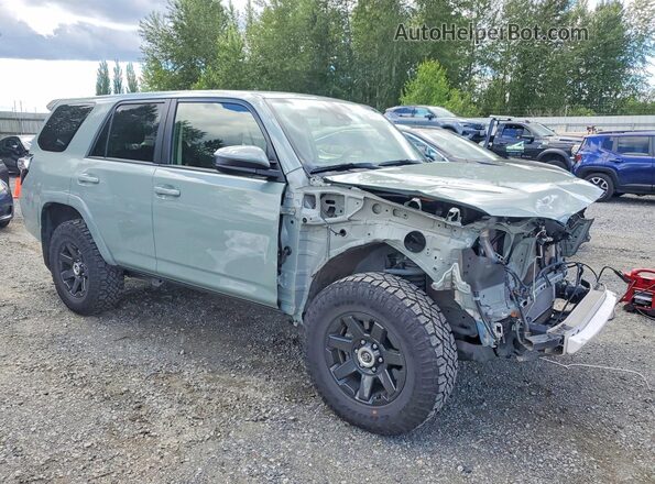 JTETU5JR9N6069233 2022 TOYOTA 4RUNNER Green Передня права чверть