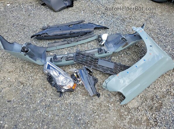 JTETU5JR9N6069233 2022 TOYOTA 4RUNNER Green Вид наклейки з VIN-кодом