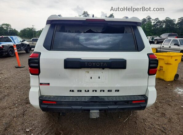 JTEVA5AR2S5005666 2025 TOYOTA 4RUNNER Белый Вид сзади