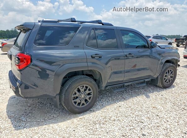 JTEVA5AR3S5000590 2025 TOYOTA 4RUNNER Черный Задняя правая четверть