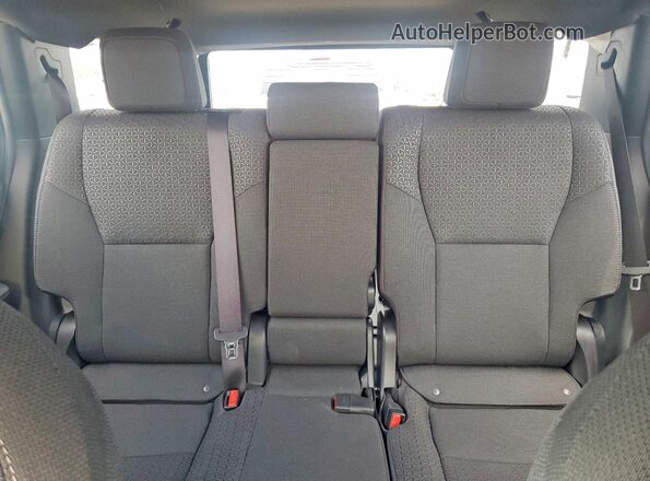 JTEVA5AR9T5009876 2026 TOYOTA 4RUNNER Red Rear interior view