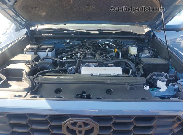 JTEVA5BR3S5058357 2025 TOYOTA 4RUNNER Blue უკანა სალონის ხედი
