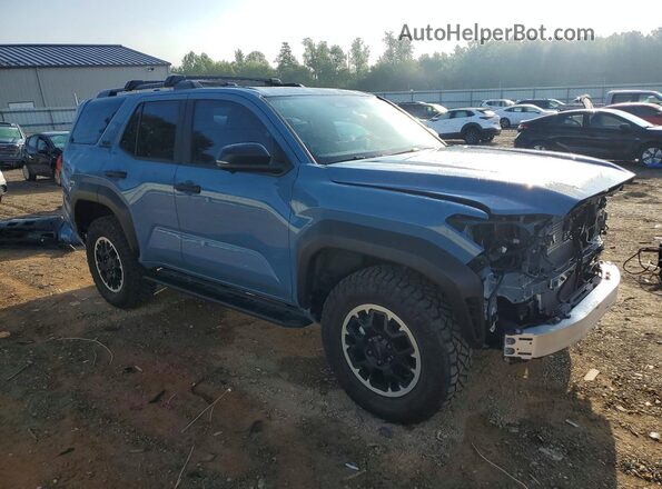 JTEVA5BR3S5062313 2025 TOYOTA 4RUNNER Синий Передняя правая четверть