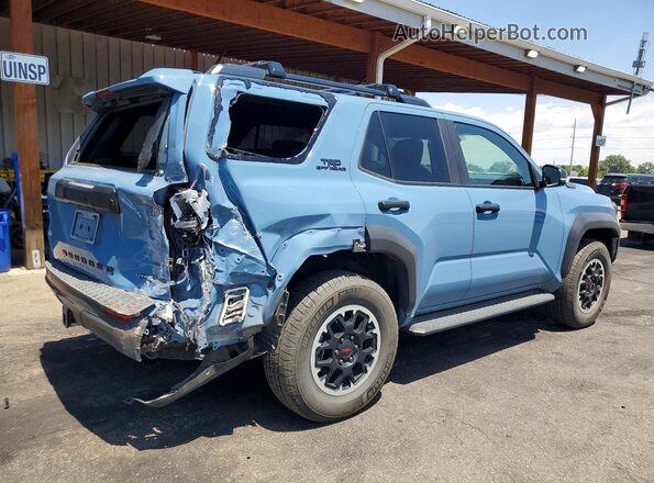 JTEVB5BR2S5001581 2025 TOYOTA 4RUNNER Blue Задня права чверть