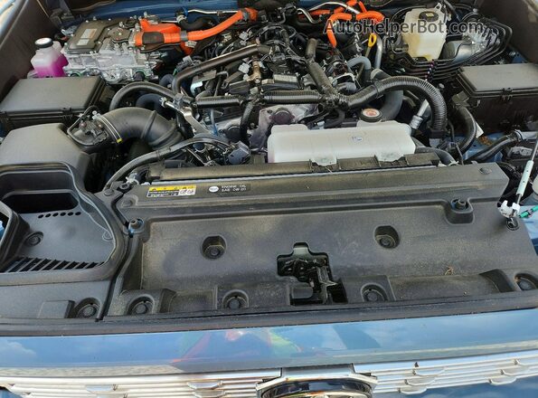 JTEVB5BR4S5020875 2025 TOYOTA 4RUNNER Blue ძრავის განყოფილების ხედი