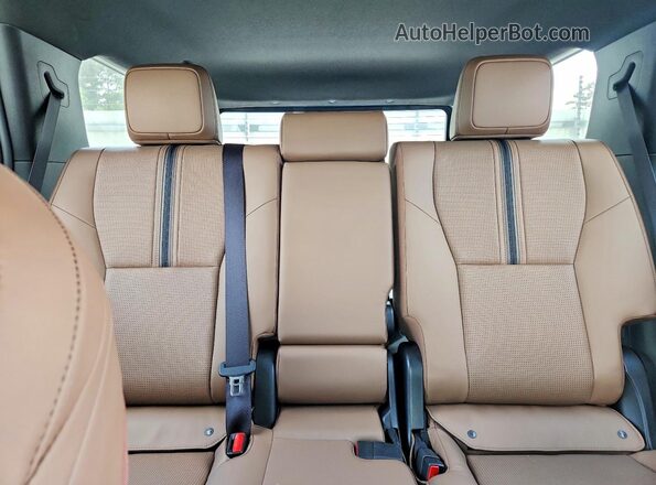 JTEVB5BR4S5020875 2025 TOYOTA 4RUNNER Blue უკანა სავარძლების ხედი