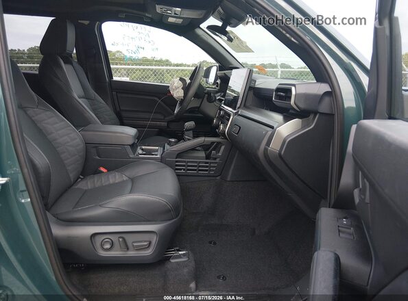 JTEVB5BR5S5014907 2025 TOYOTA 4RUNNER Green Widok wnętrza z przodu