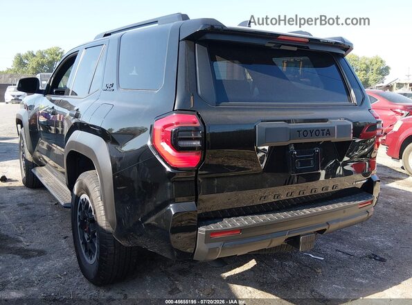 JTEVB5BR8S5015291 2025 TOYOTA 4RUNNER Black Trasero izquierdo