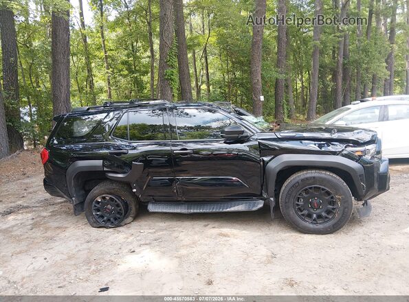 JTEVB5BRXS5004065 2025 TOYOTA 4RUNNER Black Widok zestawu wskaźników
