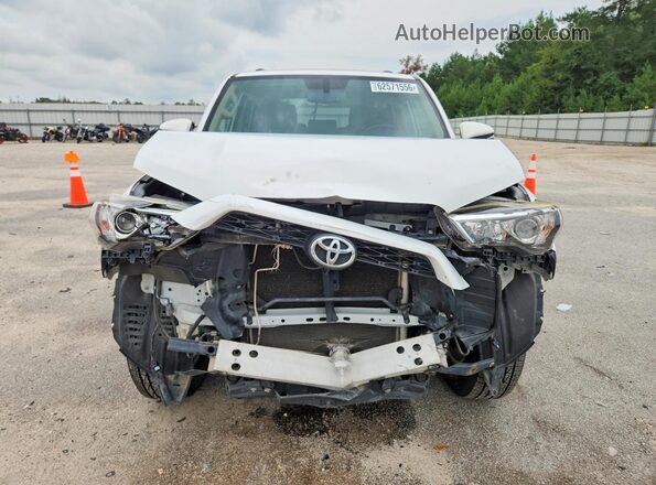 JTEZU5JR1K5200599 2019 TOYOTA 4RUNNER White Widok z przodu