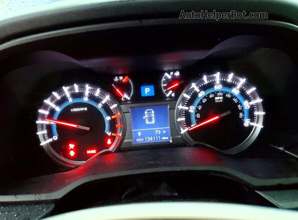 JTEZU5JR2H5154726 2017 TOYOTA 4 Blue Vista del cuadro de instrumentos