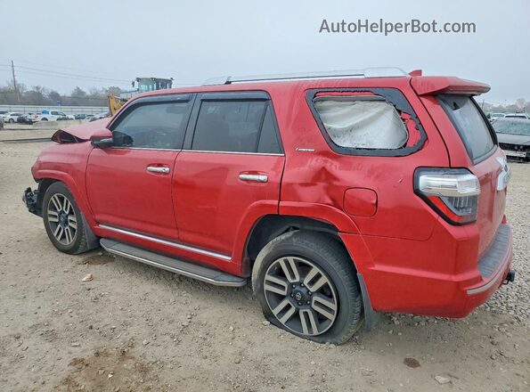 JTEZU5JR4J5191105 2018 TOYOTA 4RUNNER Red Հետևի ձախ