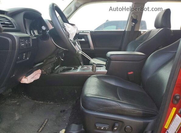 JTEZU5JR4J5191105 2018 TOYOTA 4RUNNER Red Սալոնի դիմացի տեսք