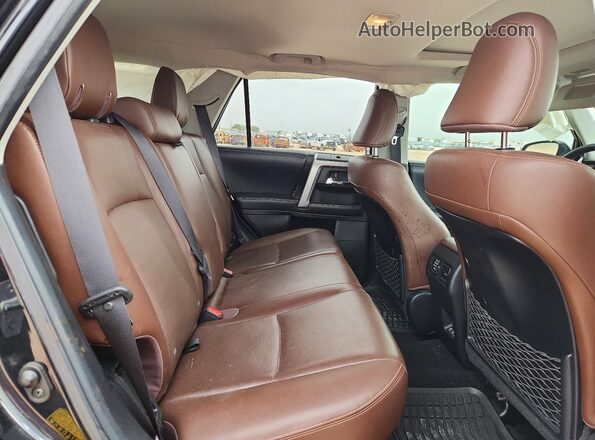JTEZU5JR4L5214286 2020 TOYOTA 4RUNNER Black Rear seats view