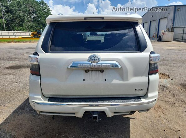 JTEZU5JR7K5200719 2019 TOYOTA 4RUNNER White Widok z tyłu