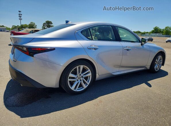 JTHA81F29M5045358 2021 LEXUS IS Silver Задня права чверть